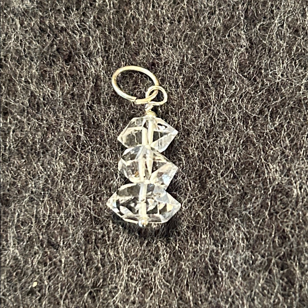 Herkimer diamond pendant
